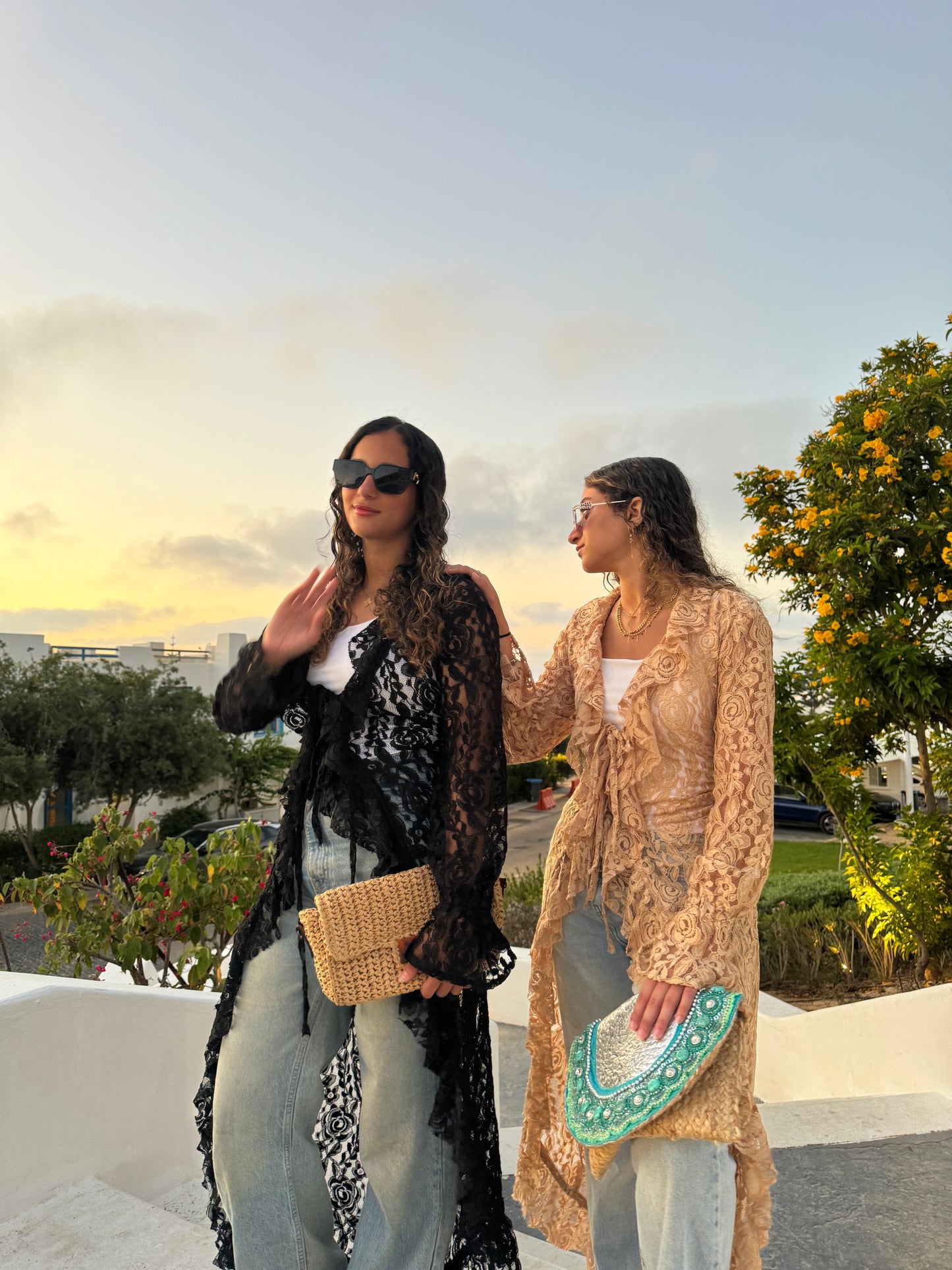 Lace Dusk Cardigan - Haven Charm Egypt