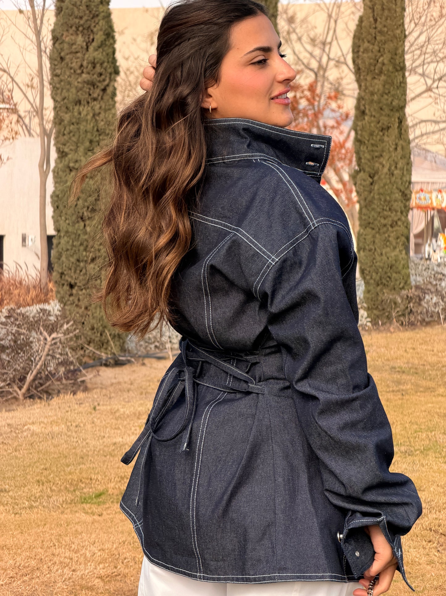 The Urban Denim Shirt - Haven Charm Egypt