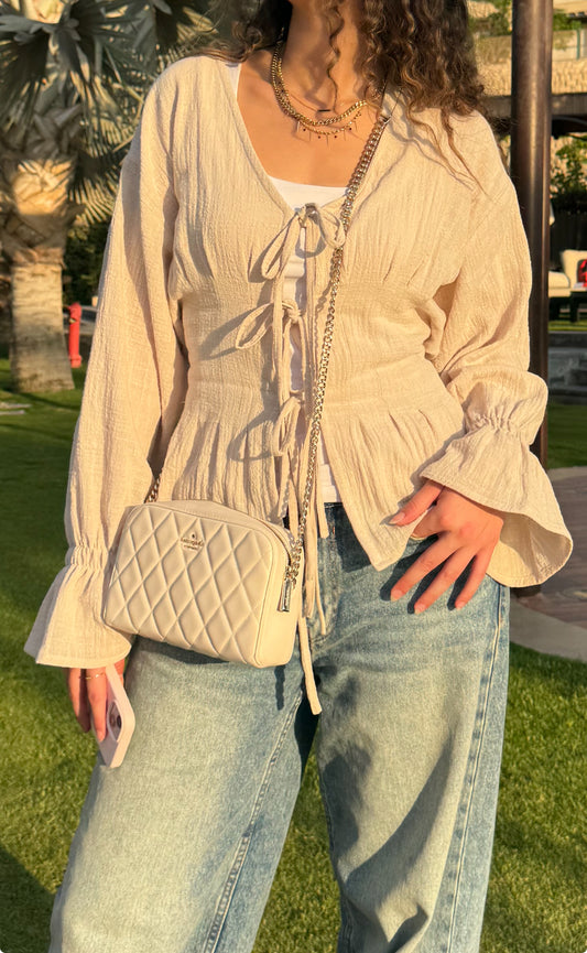 Tied Charm Blouse - Haven Charm Egypt