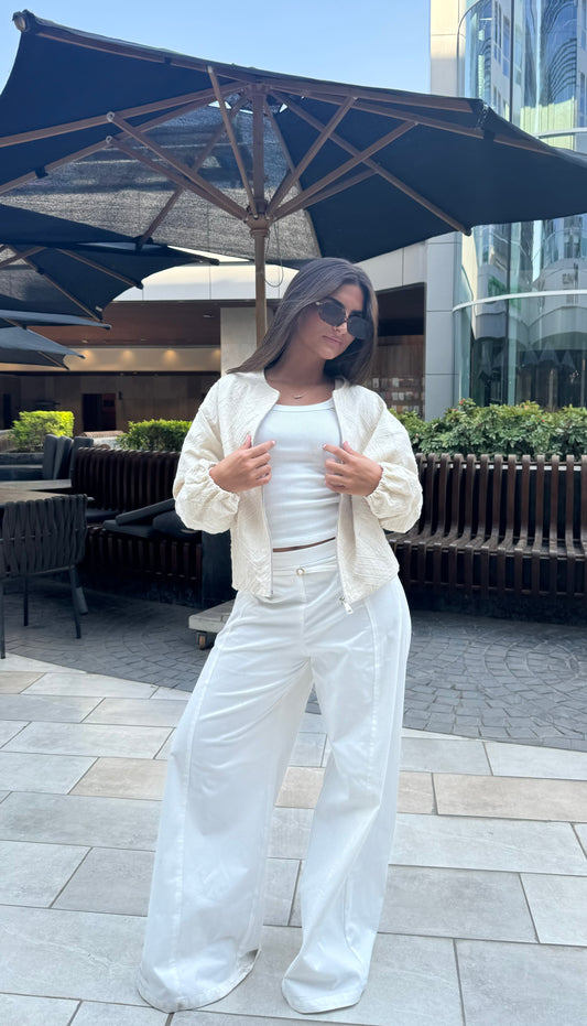 Nova Embroidered Bomber - Haven Charm Egypt