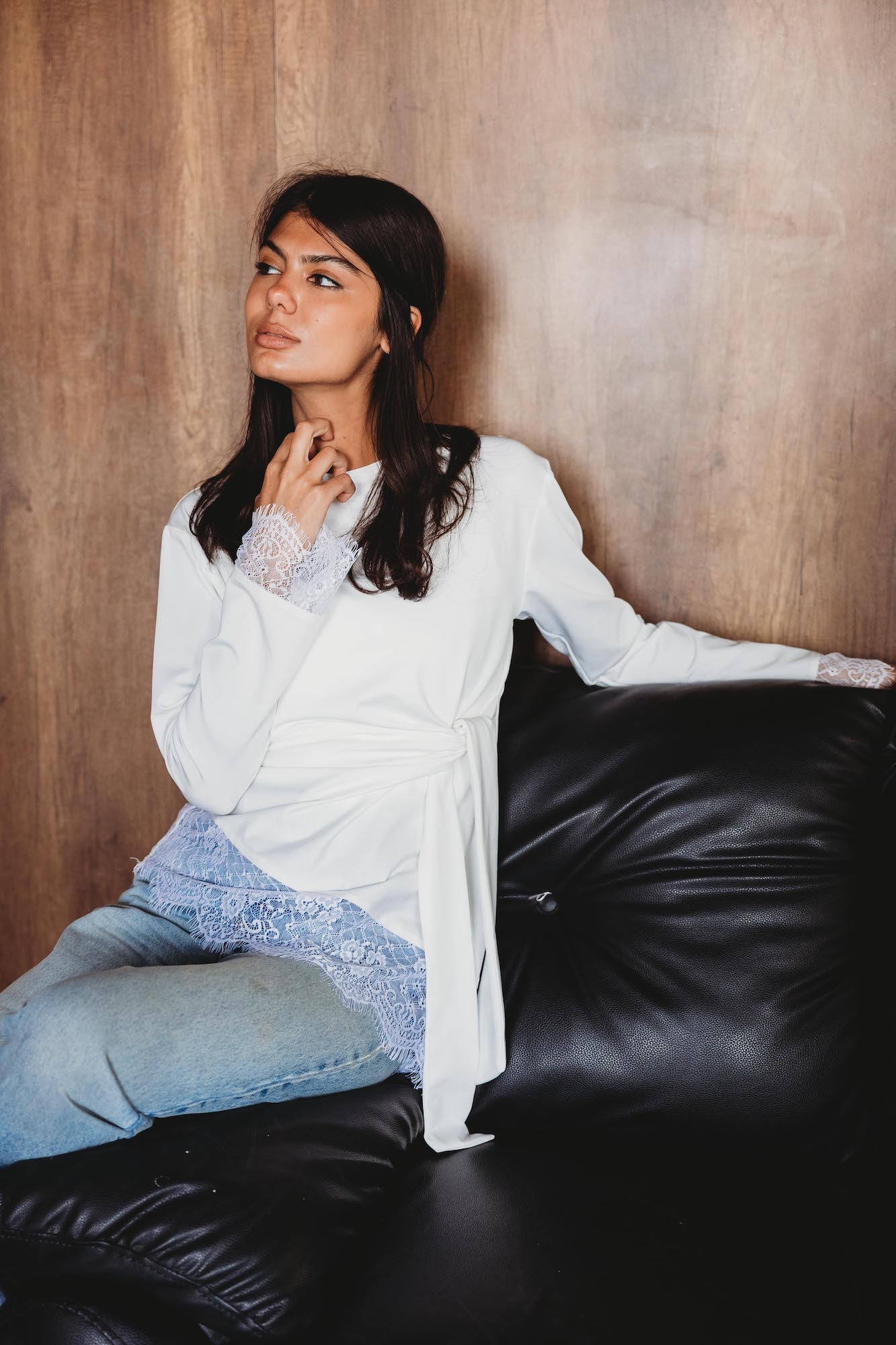 Lace Wrap Top - Haven Charm Egypt