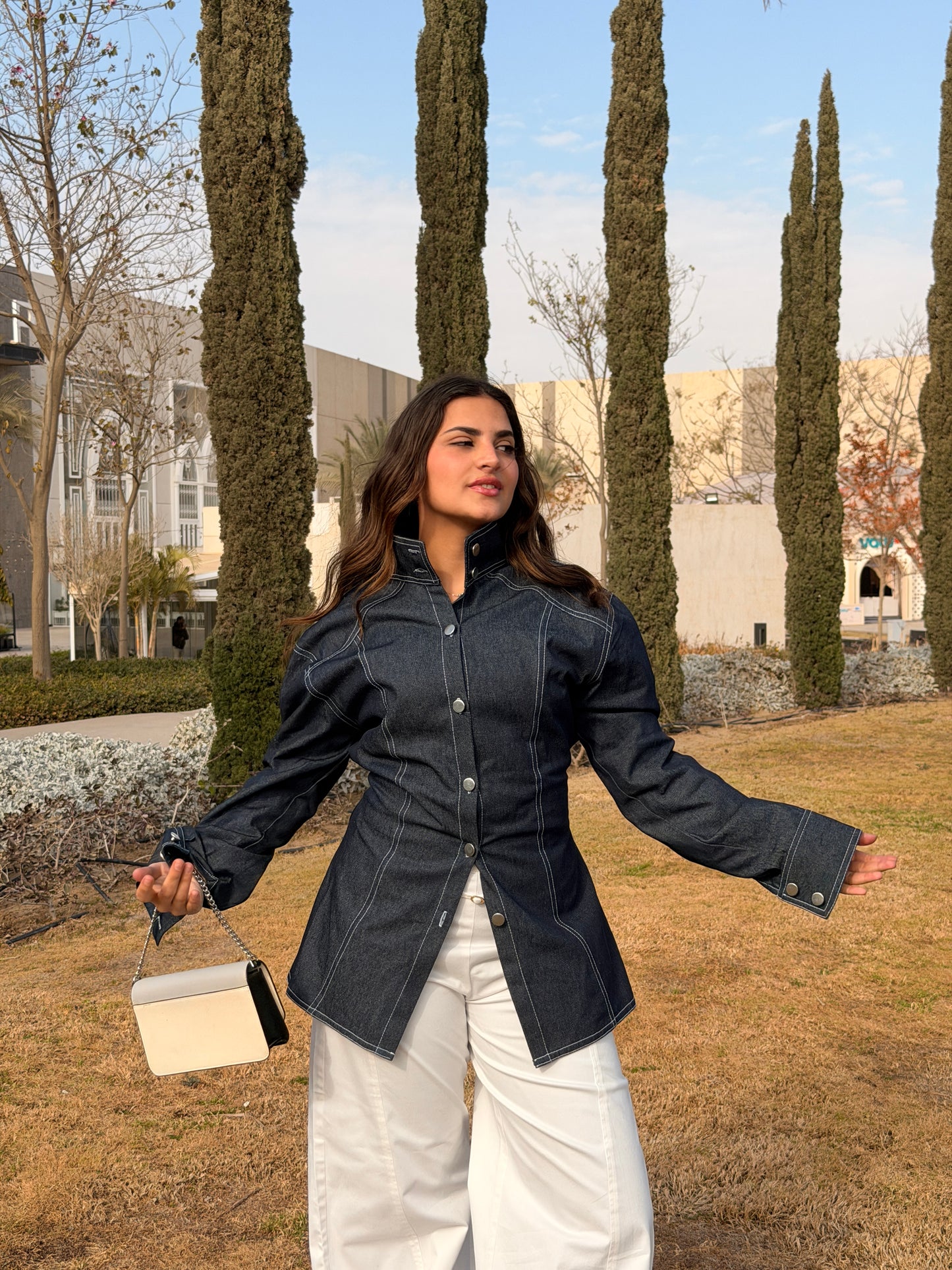 The Urban Denim Shirt - Haven Charm Egypt