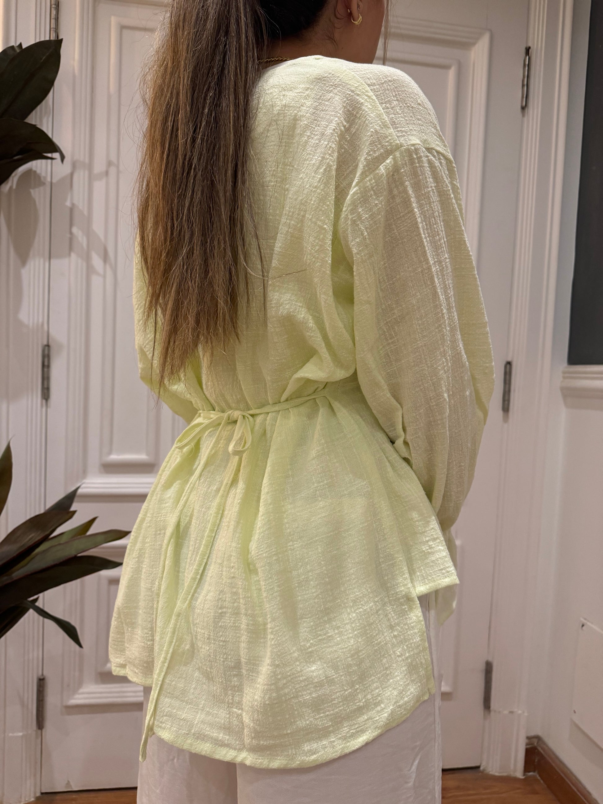 Tied Charm Blouse - Haven Charm Egypt