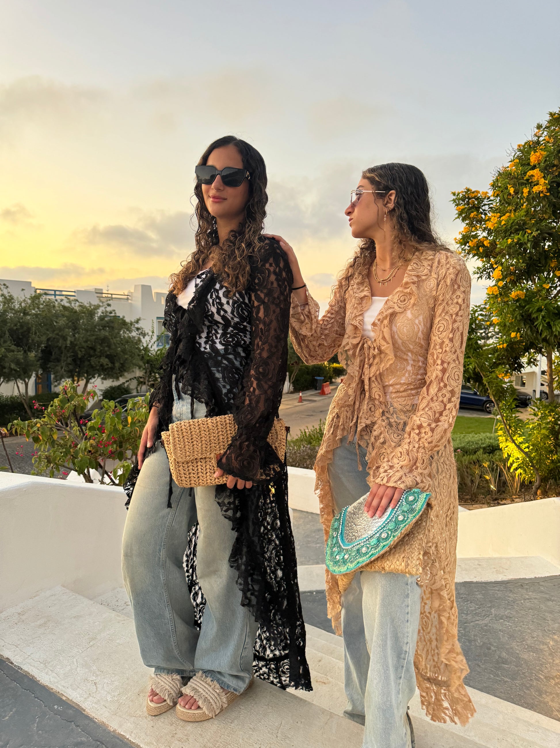 Lace Dusk Cardigan - Haven Charm Egypt