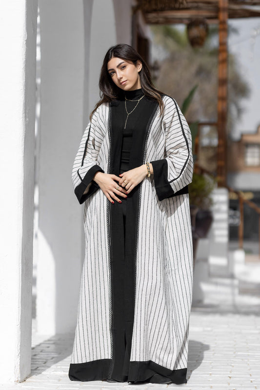 Morning Loom Linen Kaftan - Haven Charm Egypt