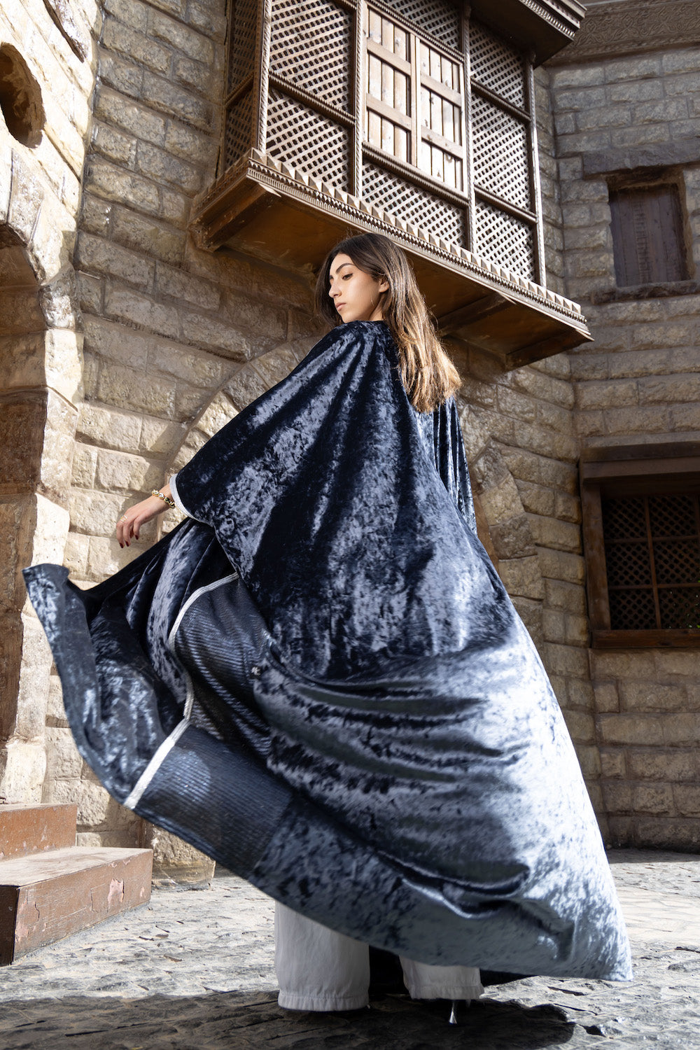 Majestic Velvet Kaftan