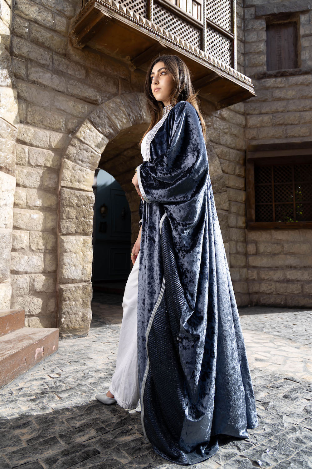 Majestic Velvet Kaftan