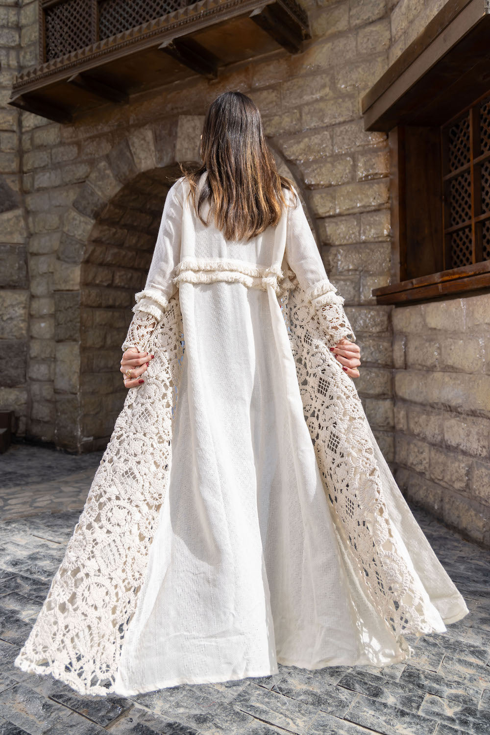Amara Lace Kaftan - Haven Charm Egypt