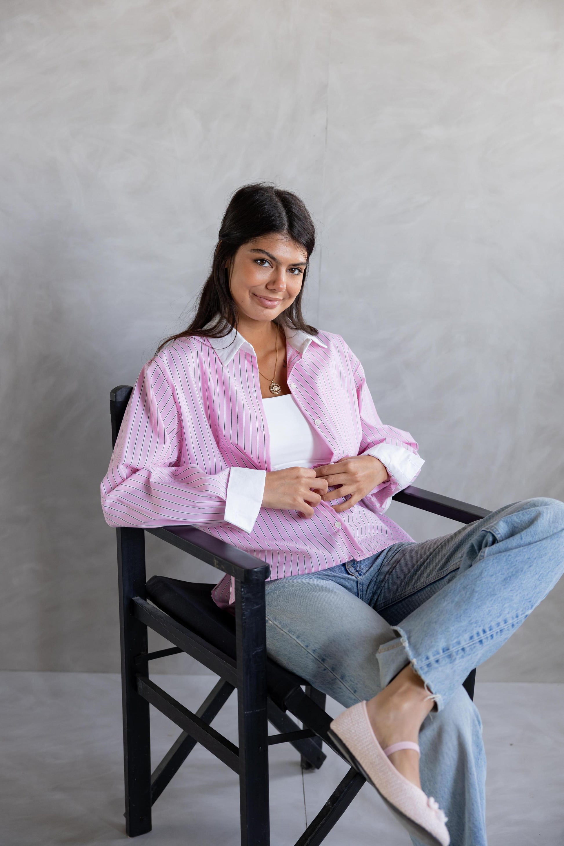 Ayla Striped Shirt - Haven Charm Egypt
