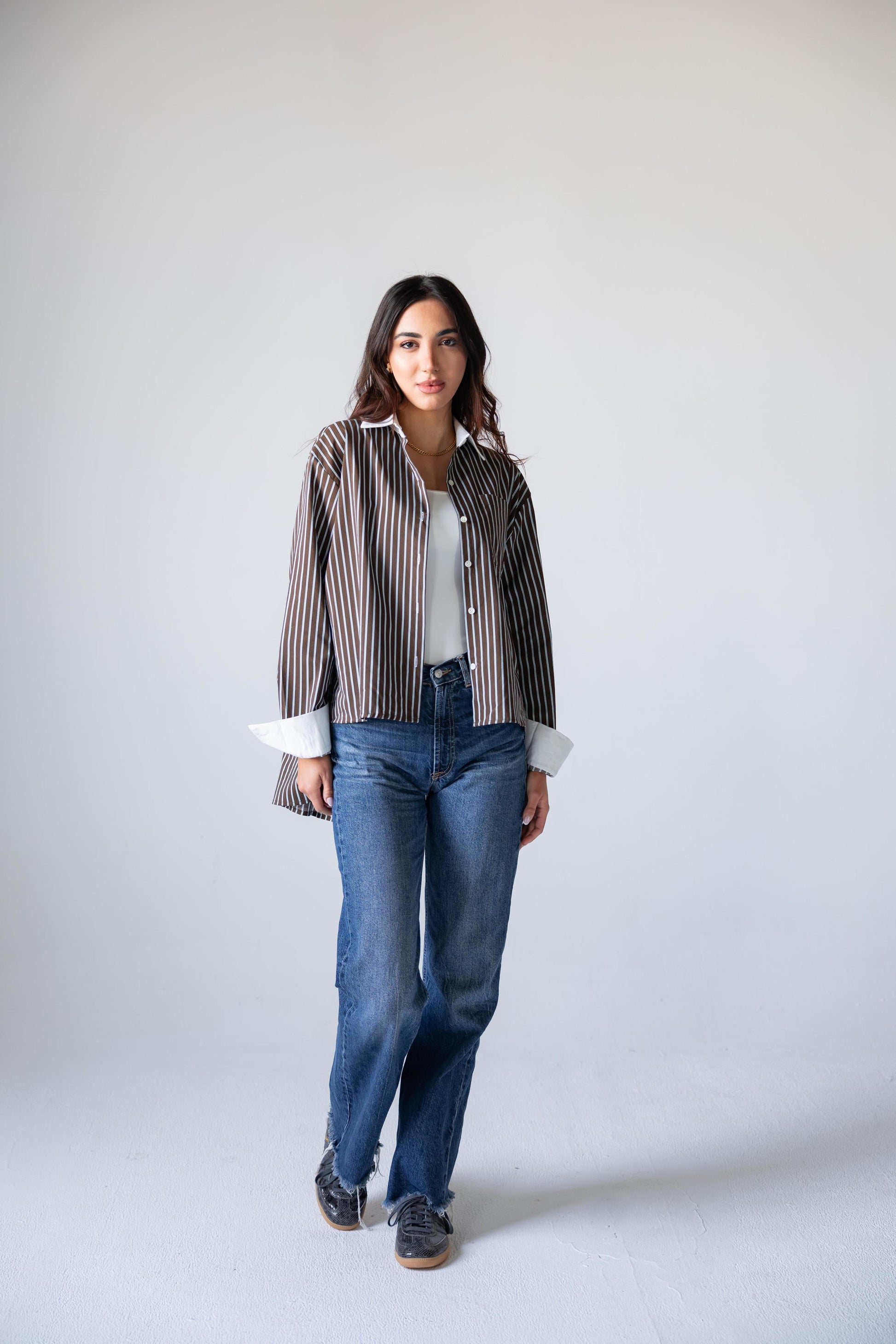 Ayla Striped Shirt - Haven Charm Egypt