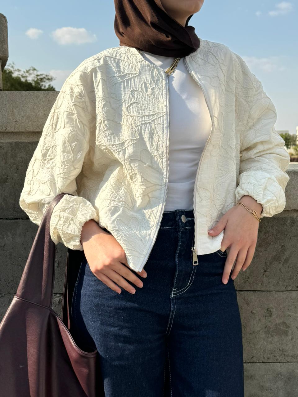 The Ivory Breeze Jacket - Haven Charm Egypt