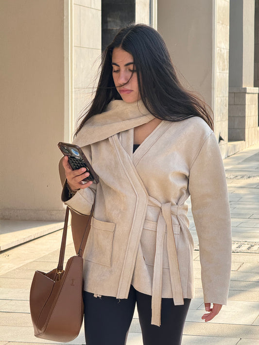 Luna Suede Wrap - Haven Charm Egypt