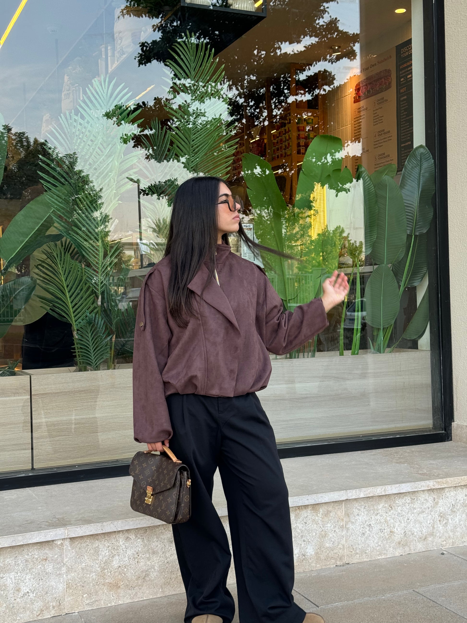 Ember Suede Jacket - Haven Charm Egypt