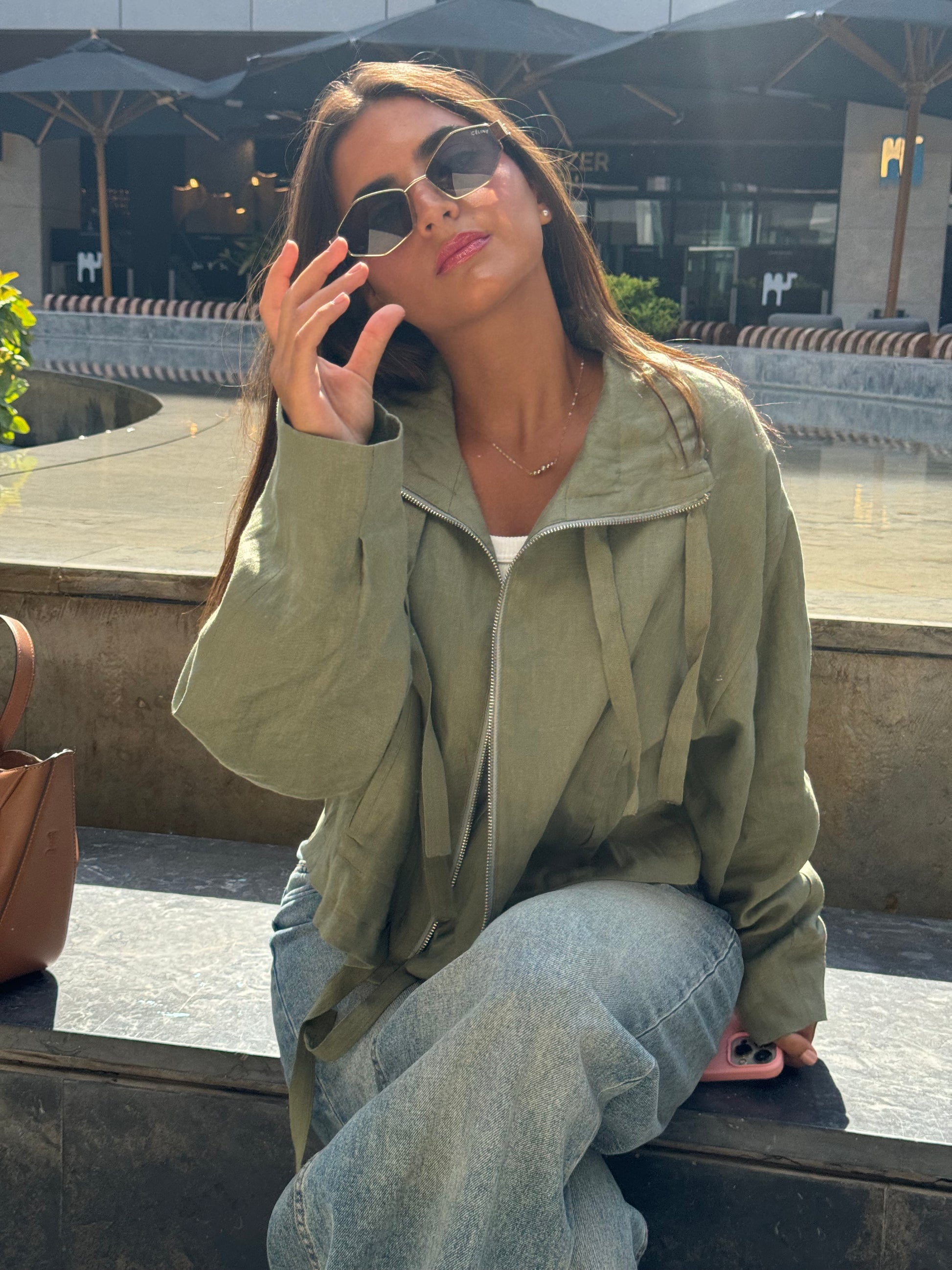 Cleo Cropped Jacket - Haven Charm Egypt