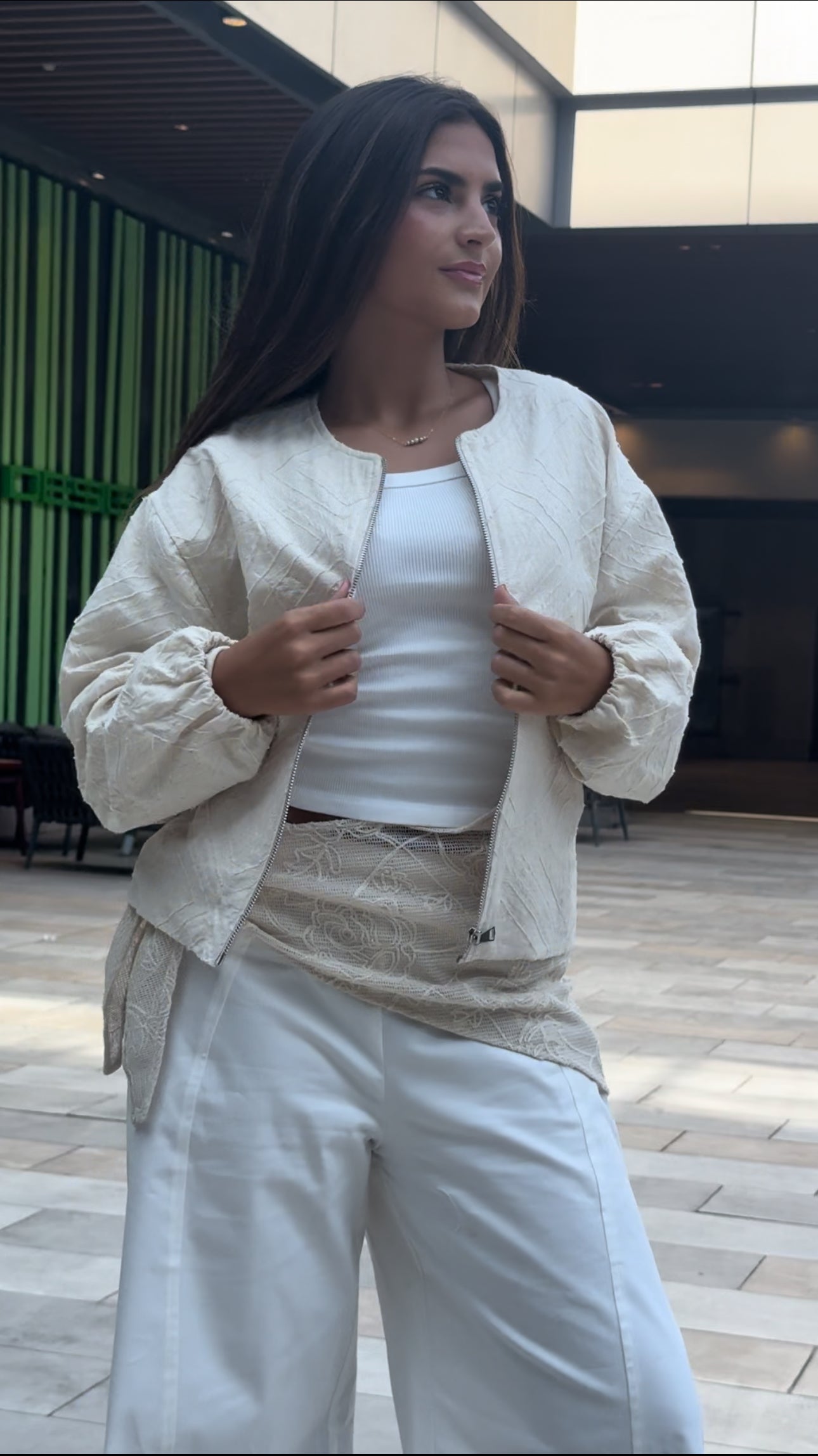 Nova Embroidered Bomber - Haven Charm Egypt