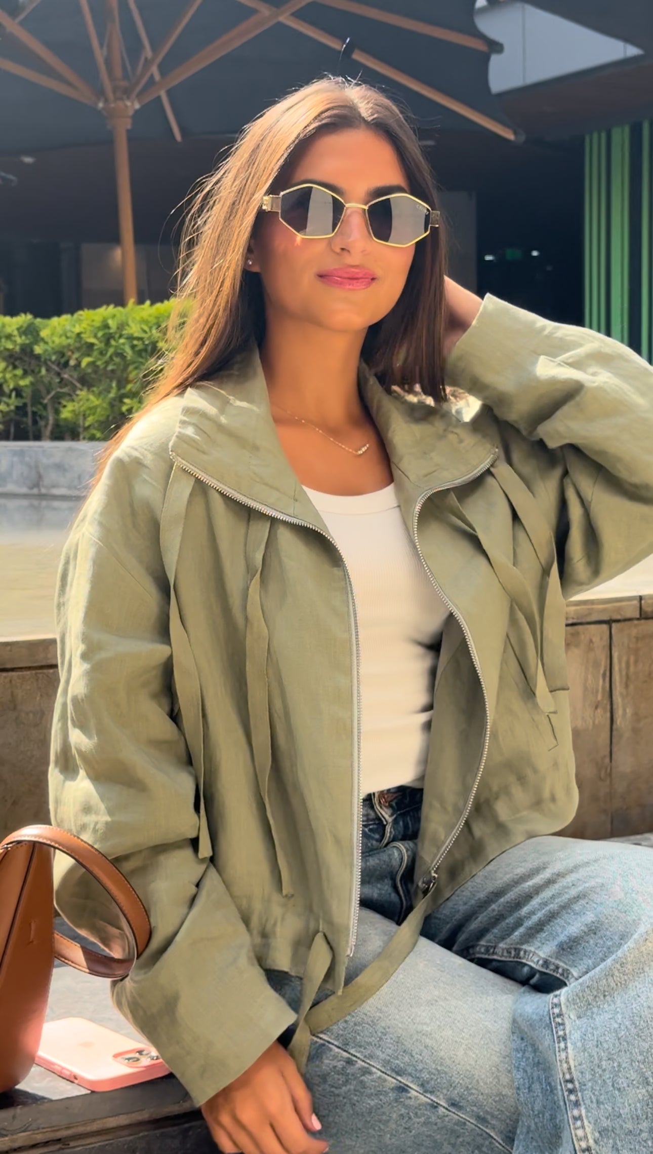 Cleo Cropped Jacket - Haven Charm Egypt