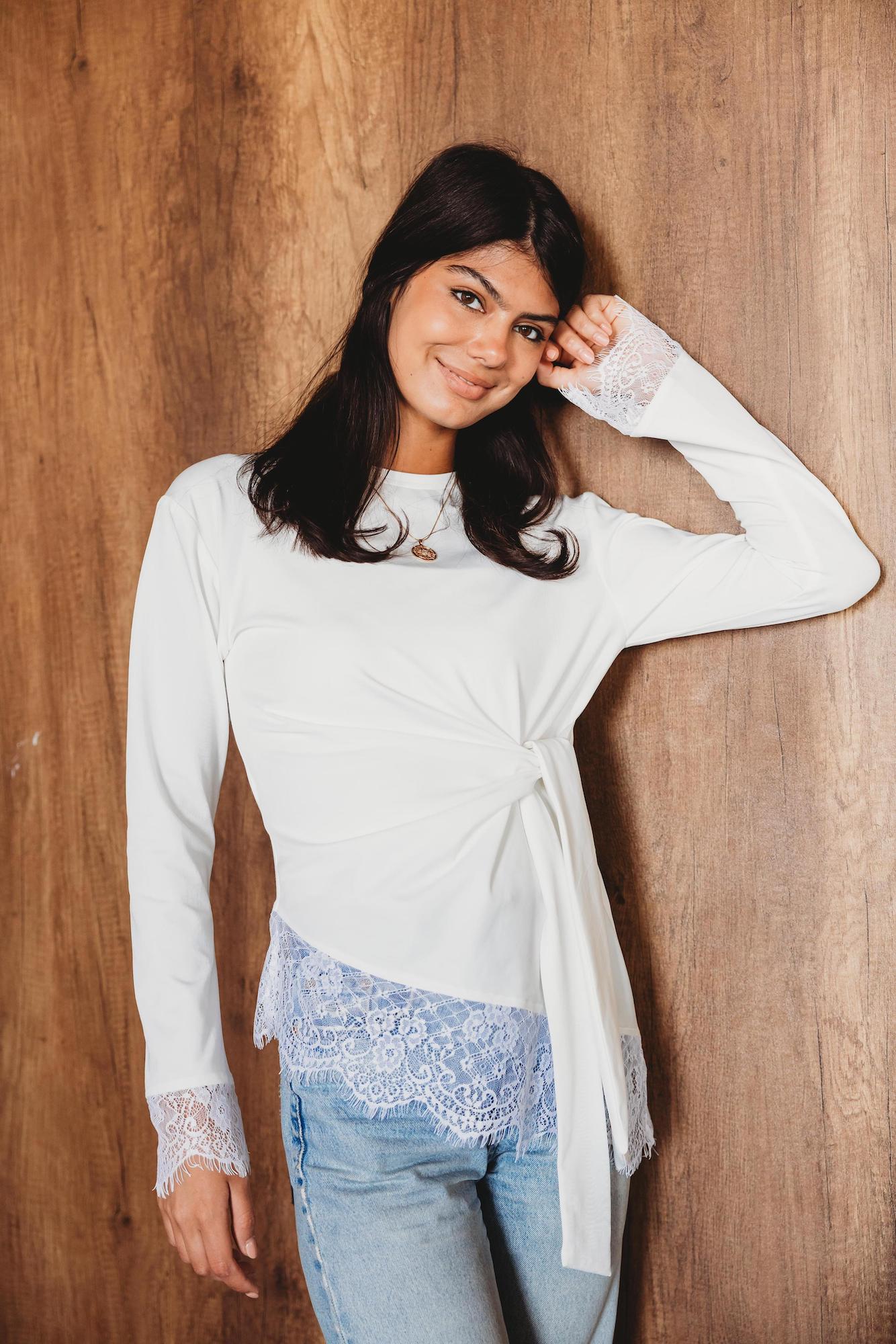 Lace Wrap Top - Haven Charm Egypt