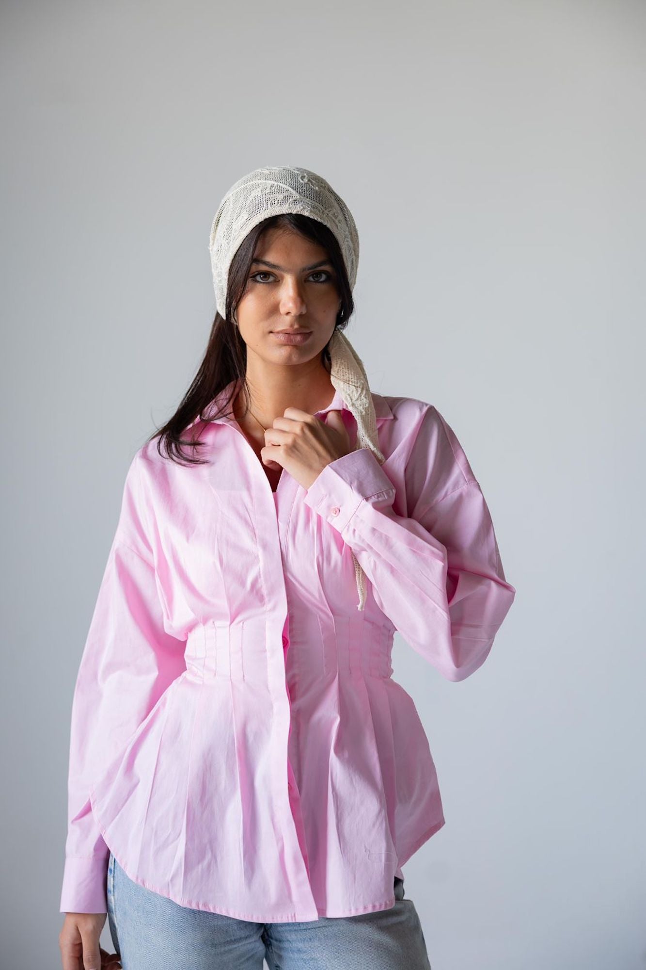 Soléa Poplin Tie Shirt - Haven Charm Egypt