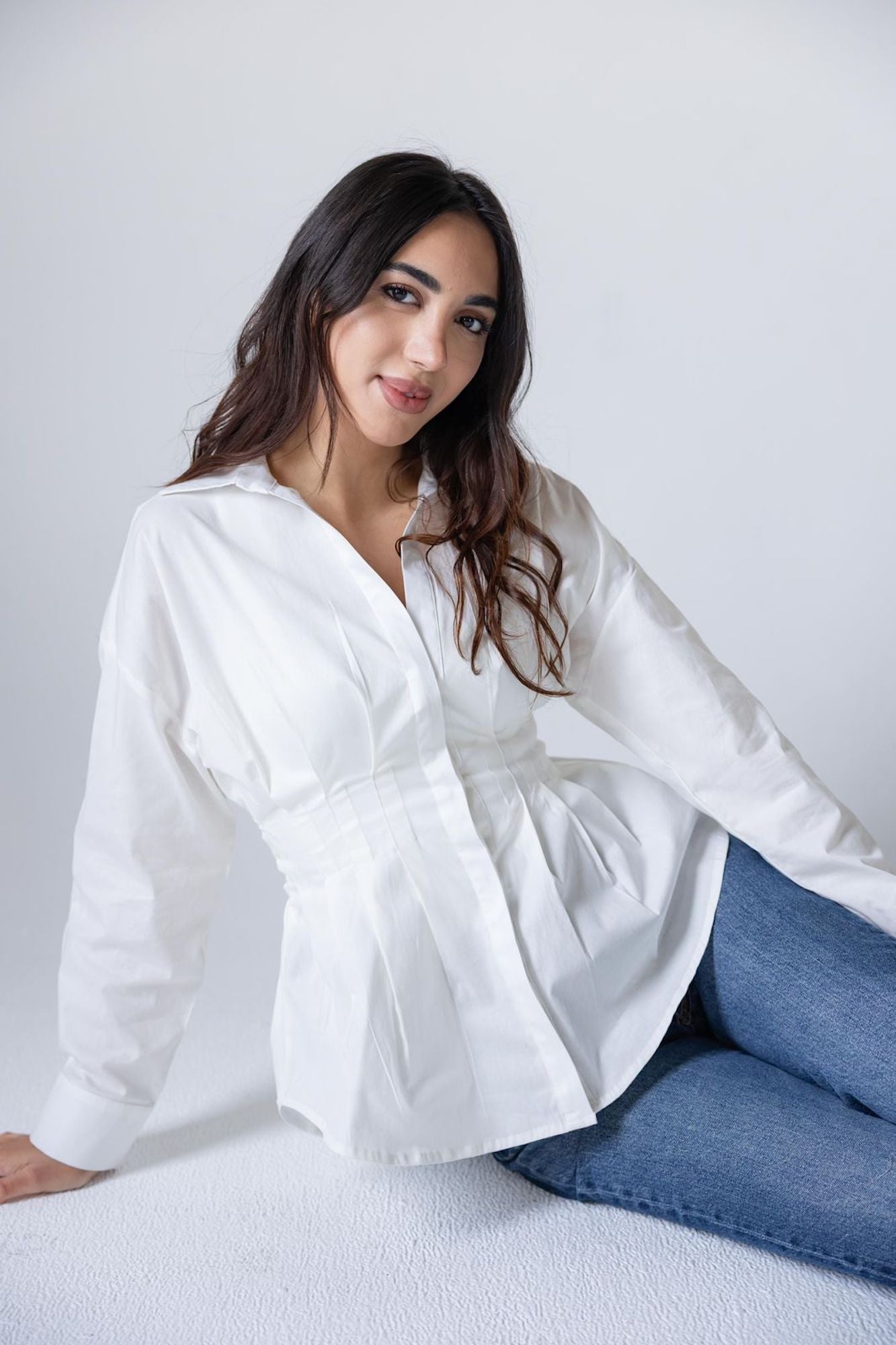 Soléa Poplin Tie Shirt - Haven Charm Egypt