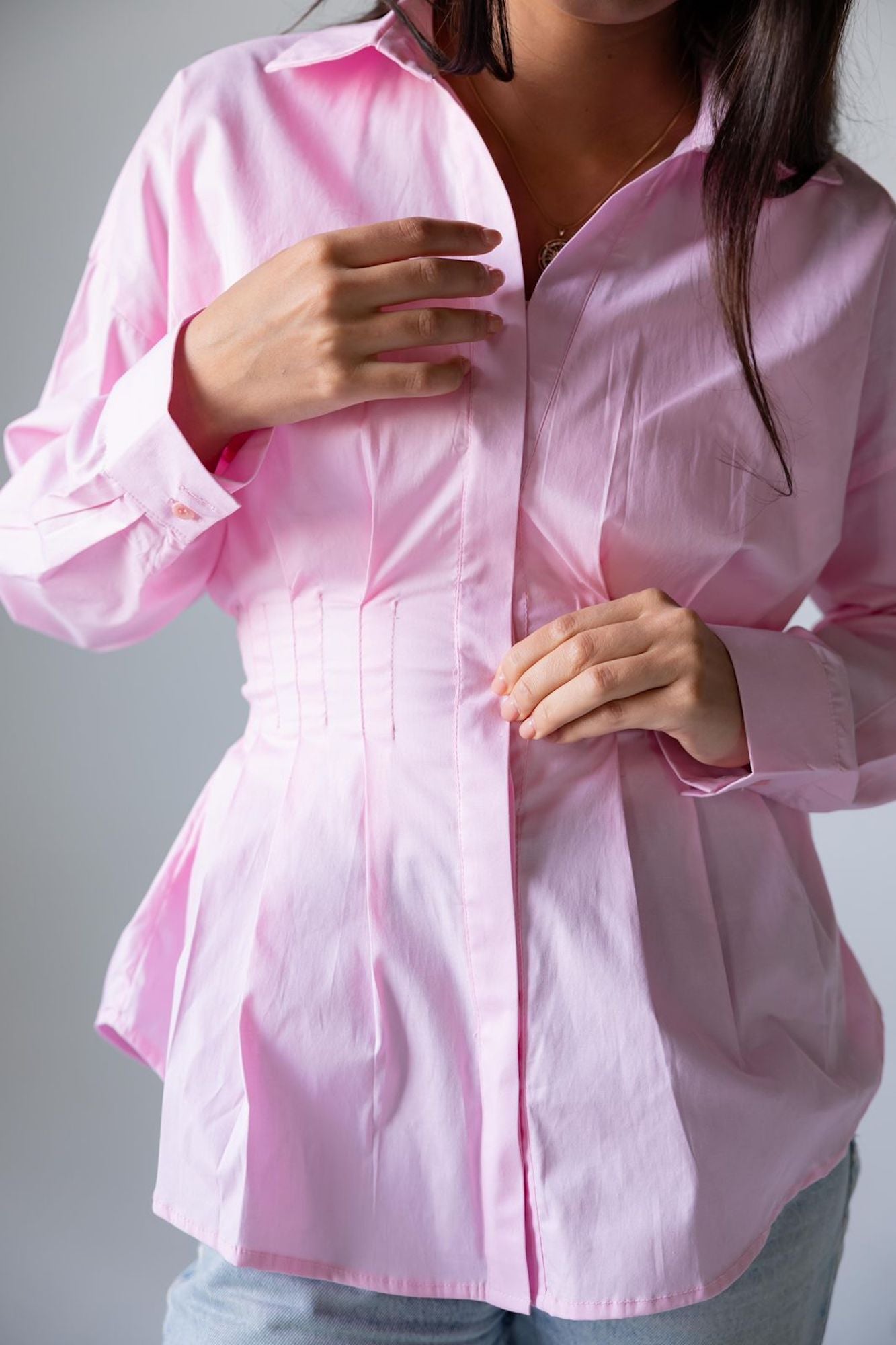Soléa Poplin Tie Shirt - Haven Charm Egypt