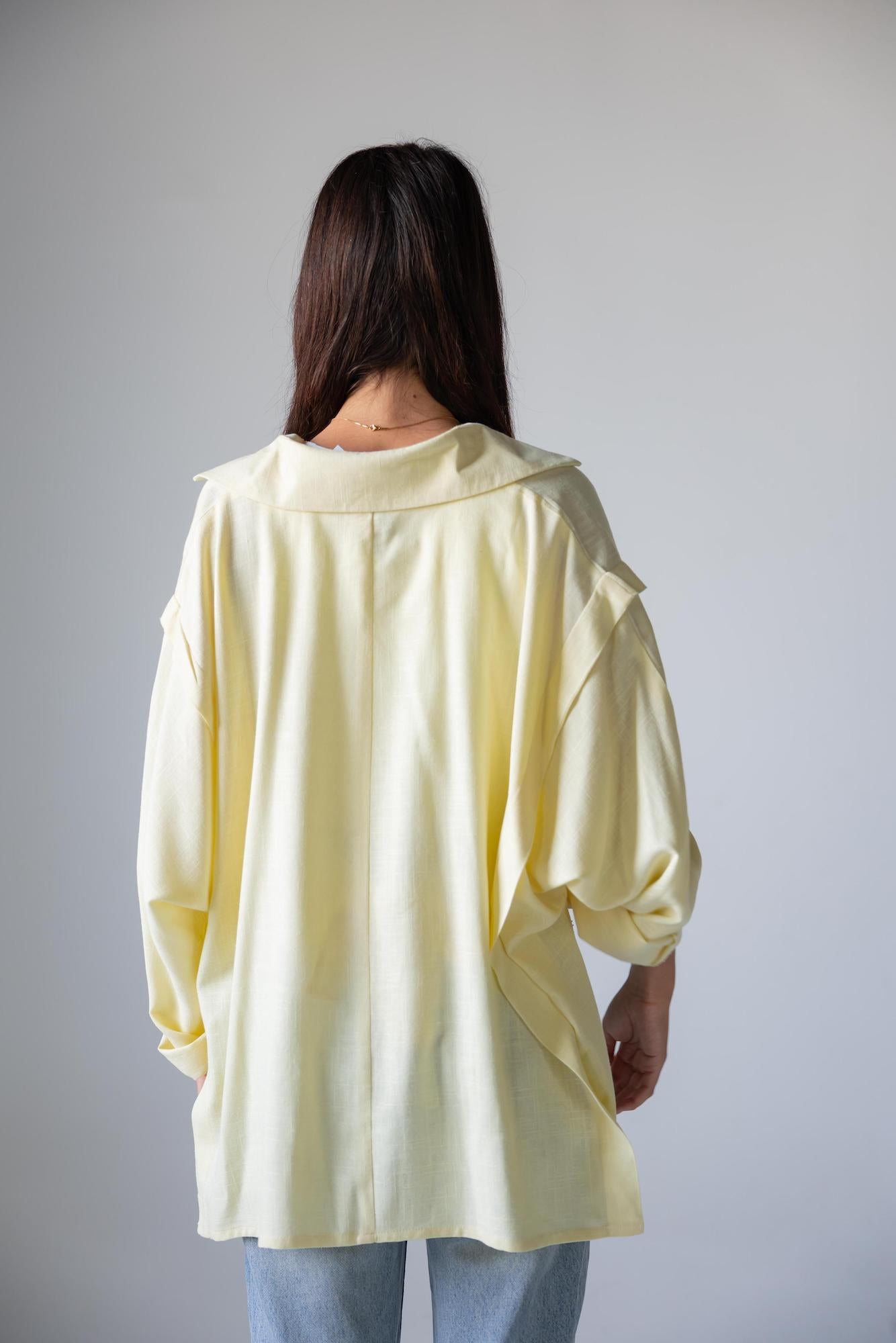 Luna Tie Linen Top - Haven Charm Egypt